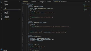Explanation of Online Shopping Cart System