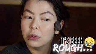 LIFE UPDATE...CHATTY GET READY WITH ME | Riding the Struggle Bus | Mikilea
