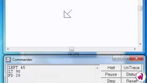 Class 3 | Ch 6 | LEFT command in MSWLogo