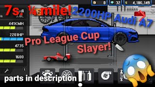 Best Tune for Pro League Cup Pixel Car Racer