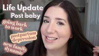 3 month Postpartum Life Update | 3rd baby, finding myself again, weight loss