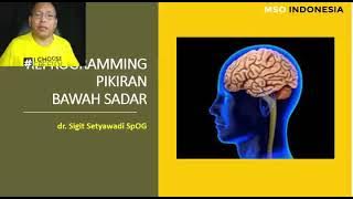 REPROGRAMING PIKIRAN BAWAH SADAR dr. SIGIT