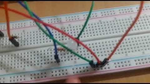 Arduino devre elemanlarıyla gece lambası yapımı