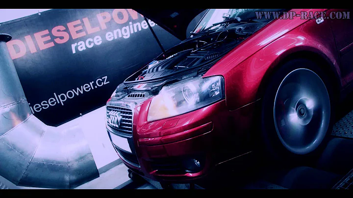 Audi A3 Quattro 2.0TDI 140PS to 308PS @ 564Nm DIESELPOWER dyno tuning: www.dp-race.com