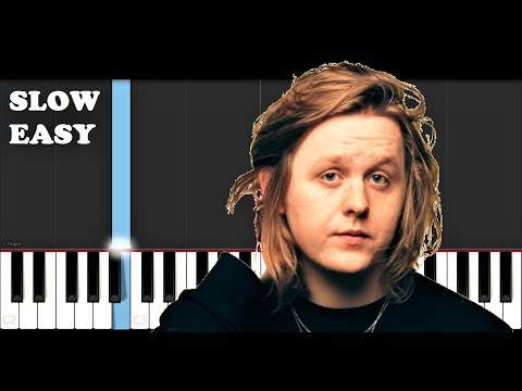 lewis-capaldi---hold-me-while-you-wait-(slow-easy-piano-tutorial)