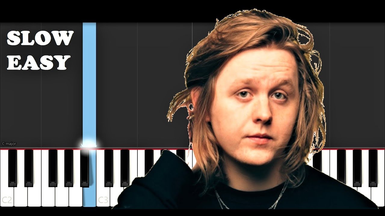Lewis Capaldi - Hold Me While You Wait (SLOW EASY PIANO TUTORIAL)