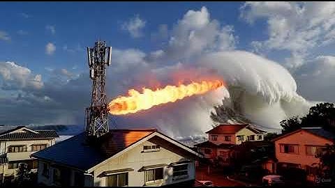 Grok-generated video - ultra-ray saves the day wave 2 ver 5.