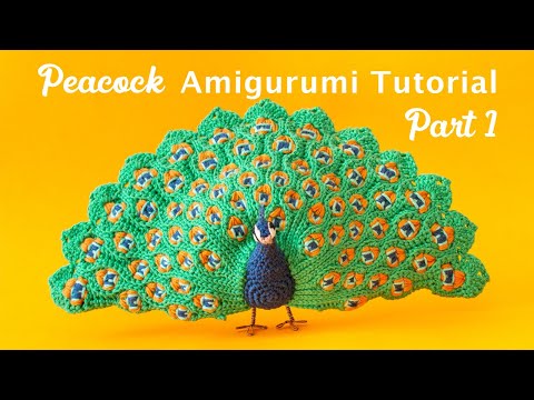 Paisley the Peacock Amigurumi Knit & Crochet Kit