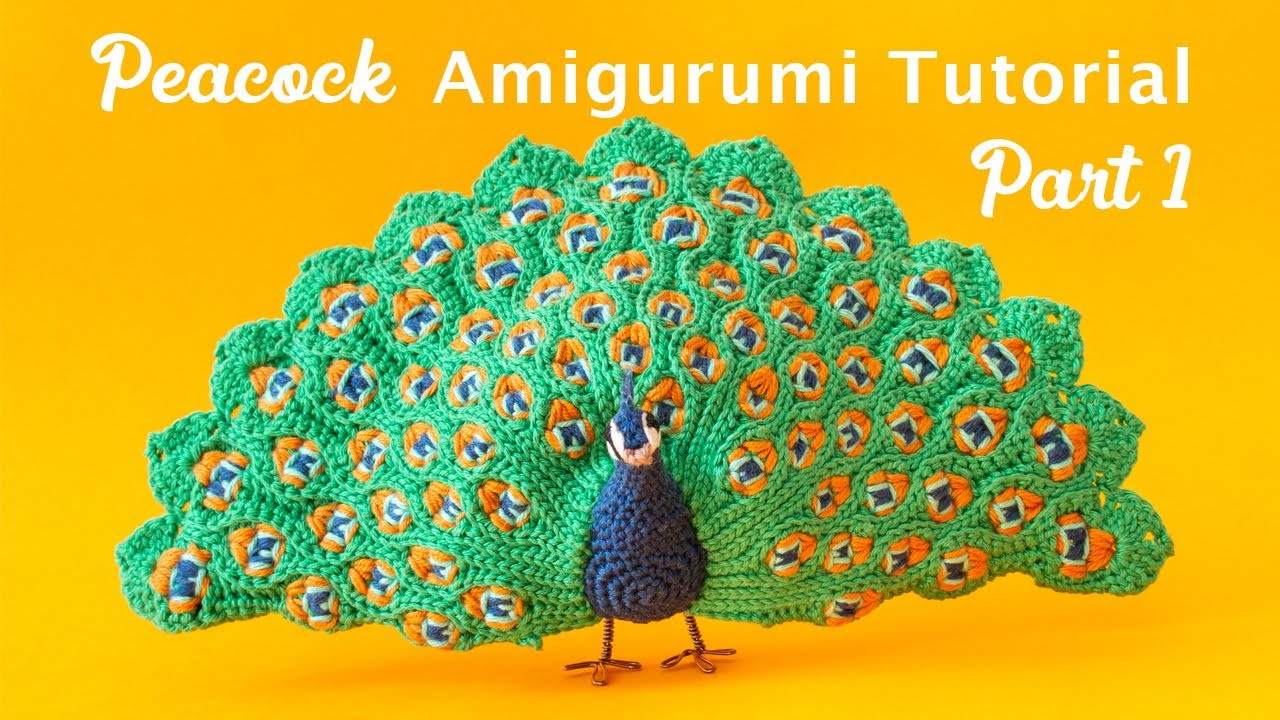 Paisley the Peacock Amigurumi Knit & Crochet Kit