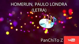 Homerun🔥 (LETRA) - Paulo Londra | music 2019 (LYRICS EPIC)