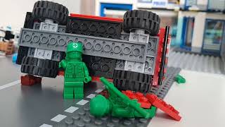 PlasticPlaytime Lego Short Story: Army recapture of the police station