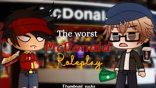 The worst McDonalds Roleplay \/\/Gacha Club Skit\/\/ | ft. Skeppy and BBH