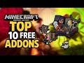 Top 10 BEST FREE ADDONS in Minecraft Bedrock Marketplace - Server.pro
