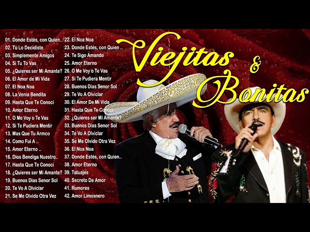 Baladas Románticas del ayer Vicente Fernandez, Ana Gabriel, Leo Dan, José José, y mas class=