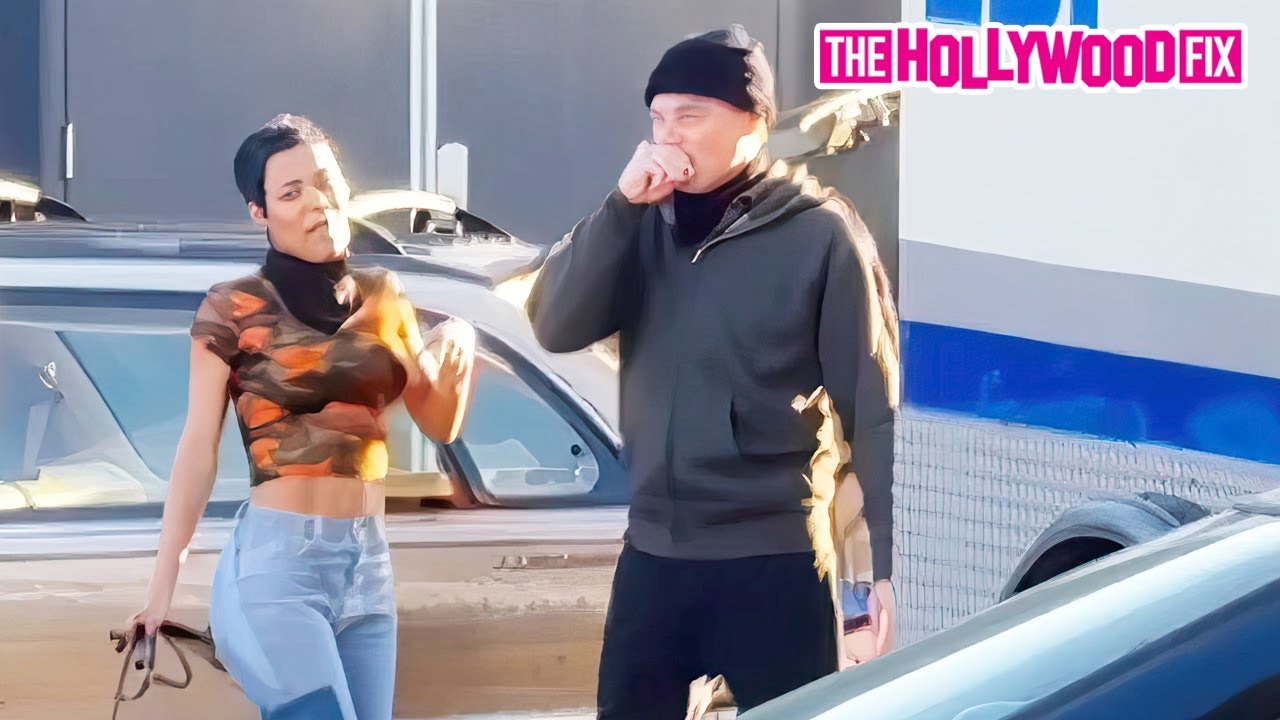 Leonardo DiCaprio Playfully Slaps Teyana Taylor's Booty on Set of BC Project in Sacramento, CA