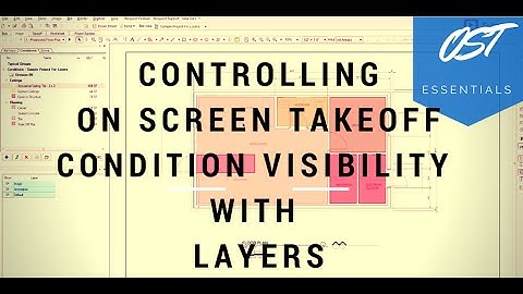 Using Layers to Control Takeoff Visibility in On Screen Takeoff