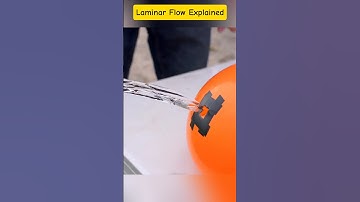 **Laminar Flow Explained! 🌊🎈**