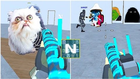 Nextbots Sandbox in Backrooms Shooter Gameplay , Sandbox Android Games  ios Walkthrough Simulator