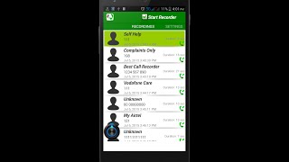 My call recorder (easy to use with free cloud storage) screenshot 1