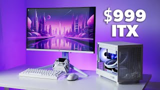 A STUNNING White Gaming PC mini itx build & setup 2025