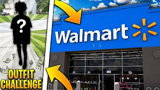 PICKING OUT A FIRE OUTFIT AT WALMART 🤯🔥 | OUTFIT CHALLENGE