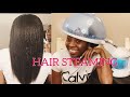 Hair Steaming Relaxed Hair | My First Time using One!!