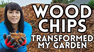 How To Use Wood Chips In The Garden & Build Healthy Soil #woodchips #garden #gardeningtips #plants