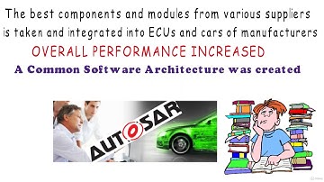 Learn Autosar from Scratch (Beginner to Intermediate) - learn AUTOSAR