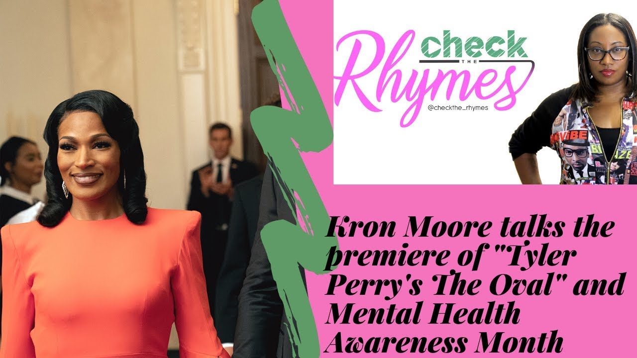 Actress Kron Moore talks "The Oval" premiere, mental health, and believing in her dreams!