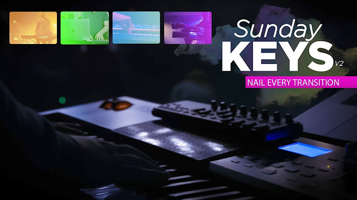 Nail Every Transition with Tonic Pad Generator in Sunday Keys Version 2