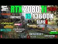 Rtx 2080 ti  test in 24 games in 2023