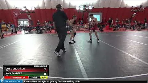 Junior Boys 138 Coy Gunderson MN Vs Kain Sanders MN