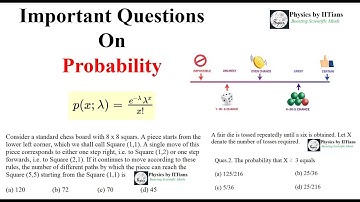 Probability Theory 👉🏻Csir Net & TIFR Mathematical Physics #iit #phd #physics #maths #statistics
