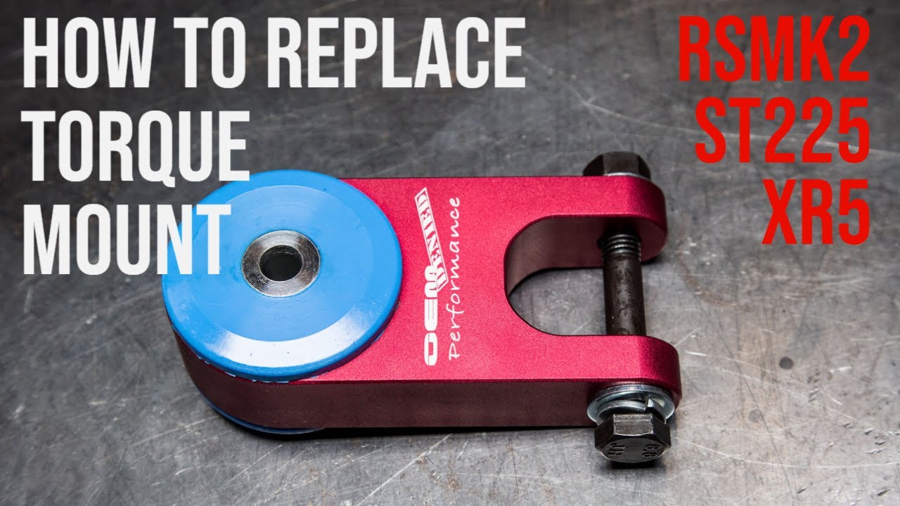 Focus XR5 / RS mk2 / ST225 Torque mount install guide. Step by step by OEM  Denied Performance 