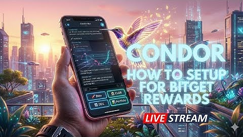Hummingbot Live: Condor - How to Setup for Bitget Rewards