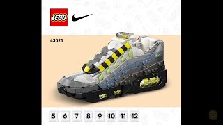 LEGO Nike 43025 - Nike Air Max 95 x LEGO Set Instructions (Booklet 2/2)
