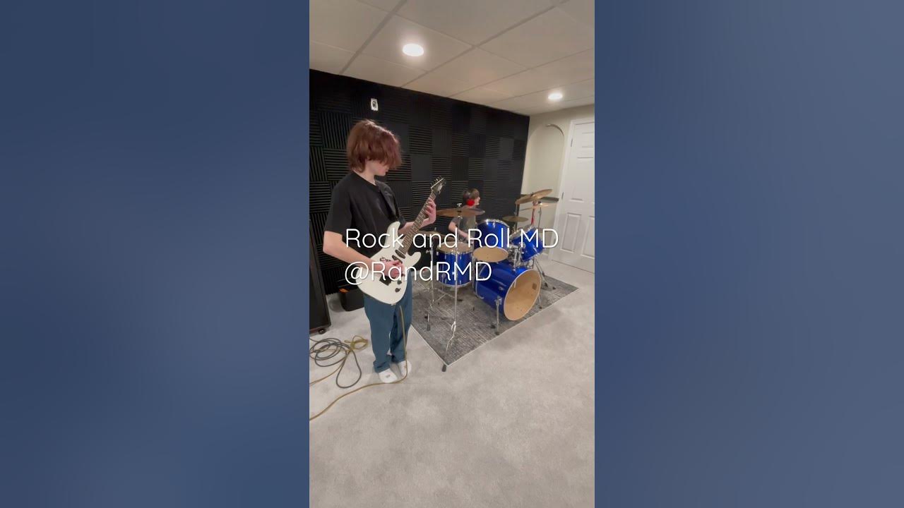 We found a Message in a Bottle, call The Police #shorts #cover #guitar #dmv #sting #thepolice #drums