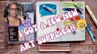 Unboxing New Art Supplies And Testing Them Out!