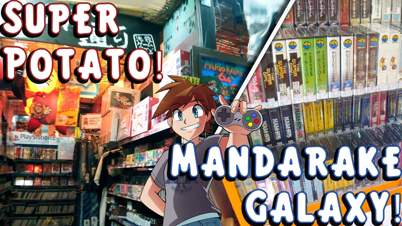 Retro Video Game Hunting in Japan! - Super Potato Ikkebukuro