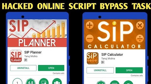 SIP CALCULATOR / SIP PLANNER HACKED ONLINE SCRIPT IN TAMIL