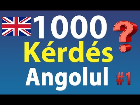 Videó: Hogyan Lehet Angolul Felépíteni A Kérdéseket?