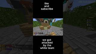 WHITE TEAM ATTACKED US! 😱⚔️ | BedWars