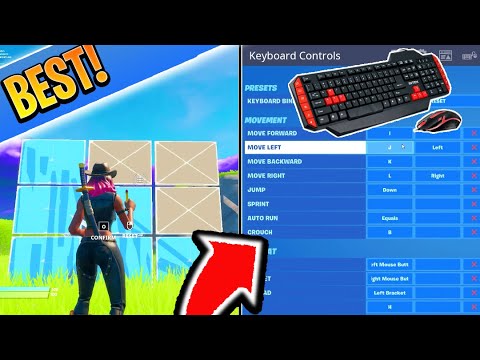 *NEW* BEST Keybinds for Keyboard and Mouse in Fortnite! BEST SETTINGS ...