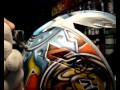 ROSSI HELMET  airbrush painting BY BATHORY