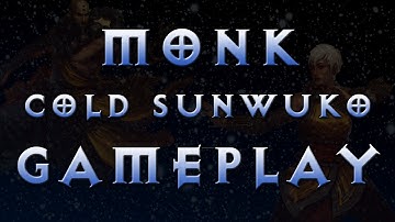 Diablo 3 - Monk Gameplay using Cold Sunwuko Build (RoS Patch 2.1.2)
