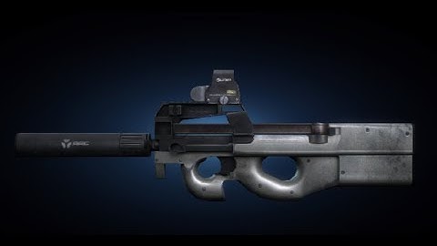 Contract Wars P90 DEVGRU Shooting Test