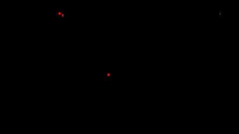 Newtonian gravity simulation using leapfrog integration