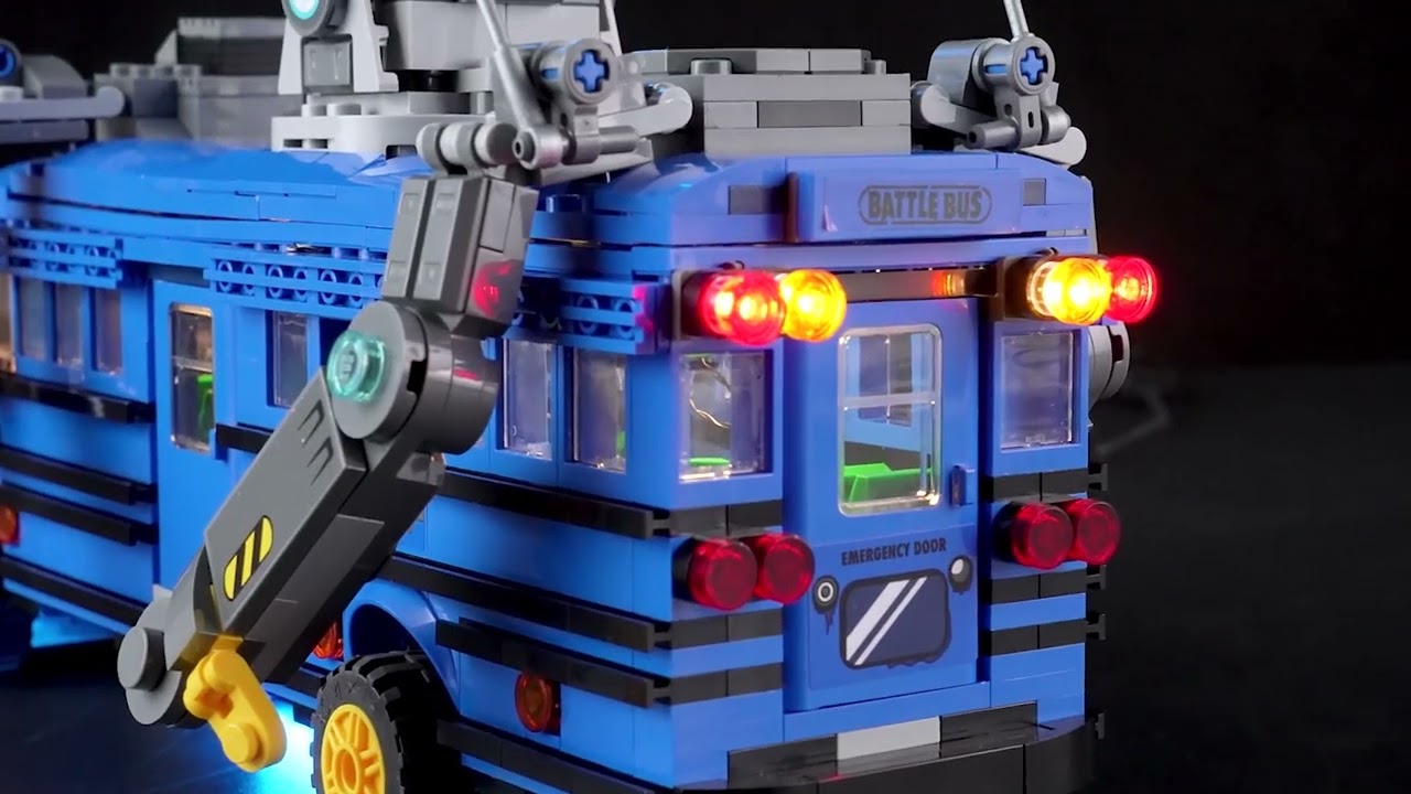 Light Kit For LEGO Battle Bus 77073 - Briksmax 2.0 – Lightailing