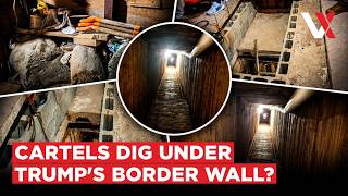 869 Feet Long, 21 Feet Deep | Secret Cartel Tunnel To US Uncovered Beneath Tijuana | VERTEX