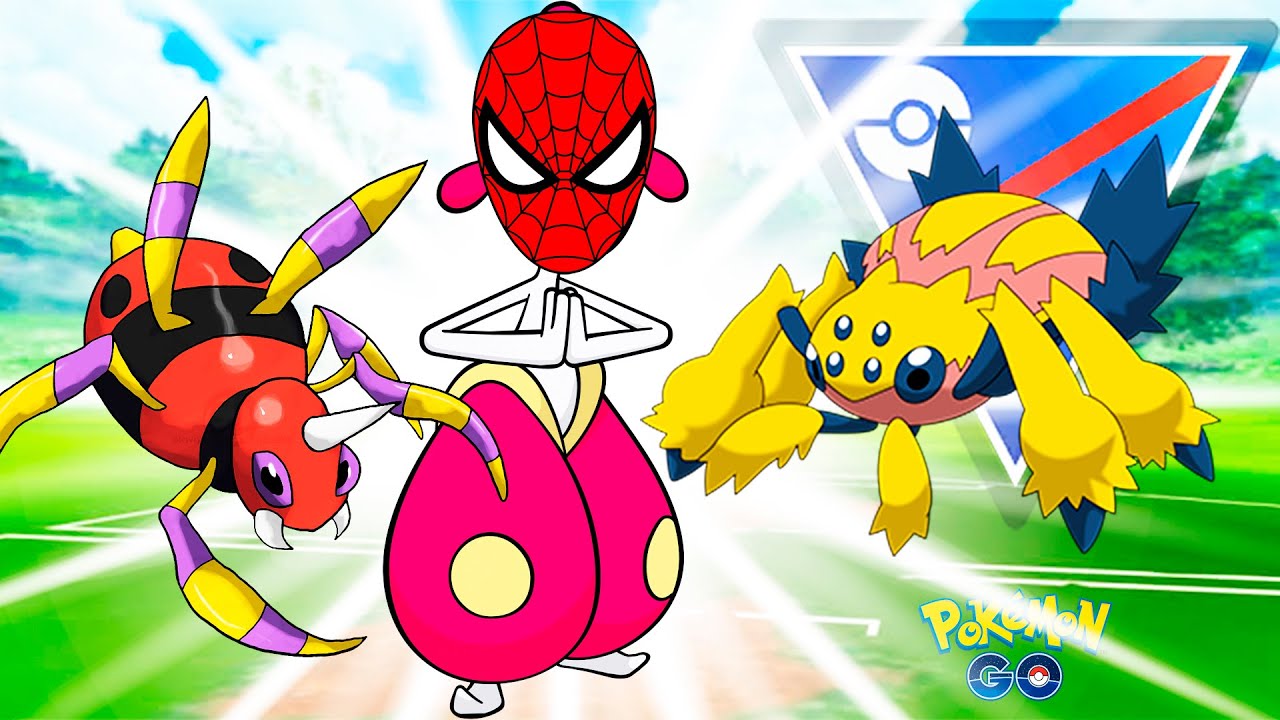 ARIADOS GALVANTULA E O HOMEM ARANHA NA GRANDE LIGA POK MON GO BATTLE Maxresdefault
